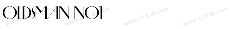 Oldsman No1字体转换